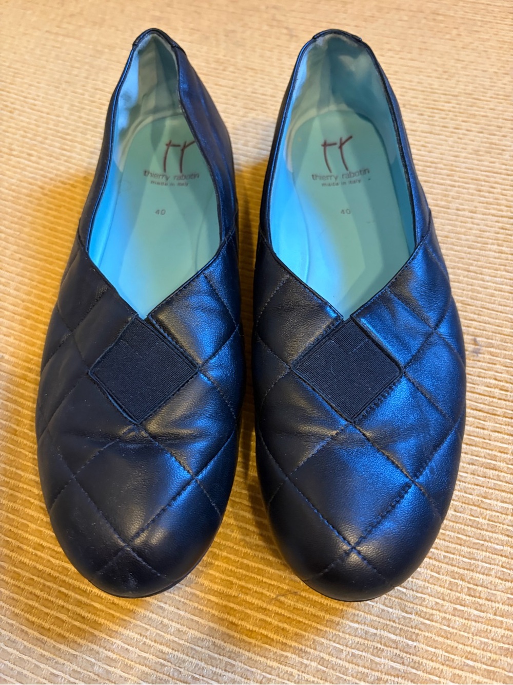 Thierry Rabotin Gigi Black Nappa Slip On